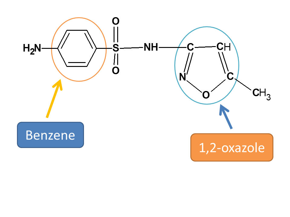 Isoxazole ring in sulfamethoxazole