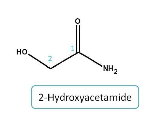IUPAC naming of amides