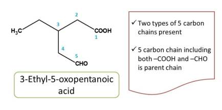 IUPAC name of ethyloxopentanoic acid