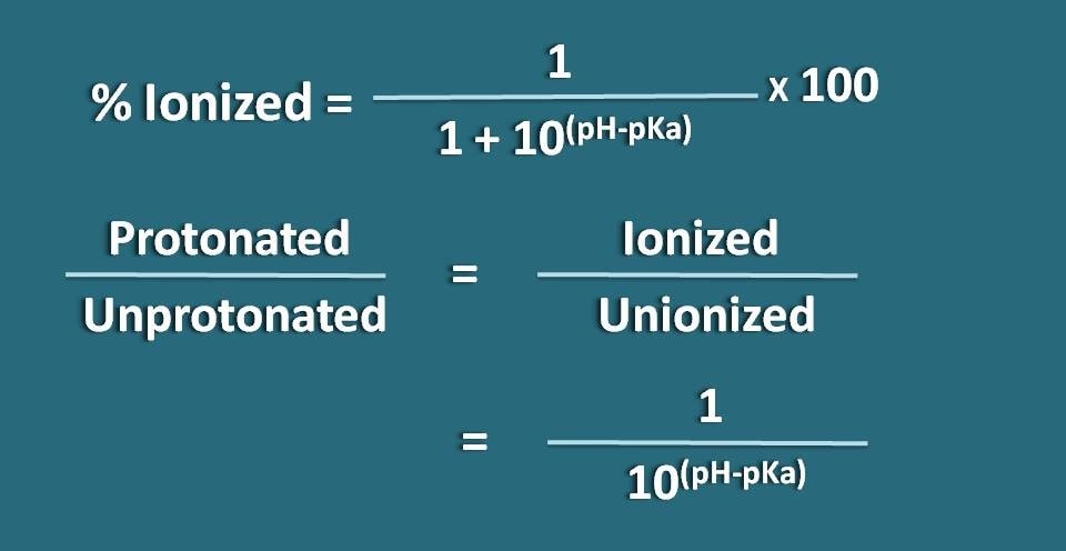 formula for protonated